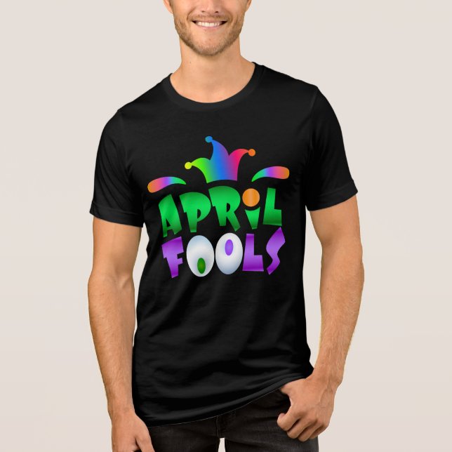 April Fools Day, nuny Modern Jester T Shirt (Framsida)