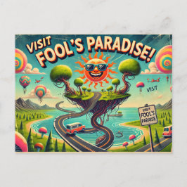 April Fools Day. Vykort