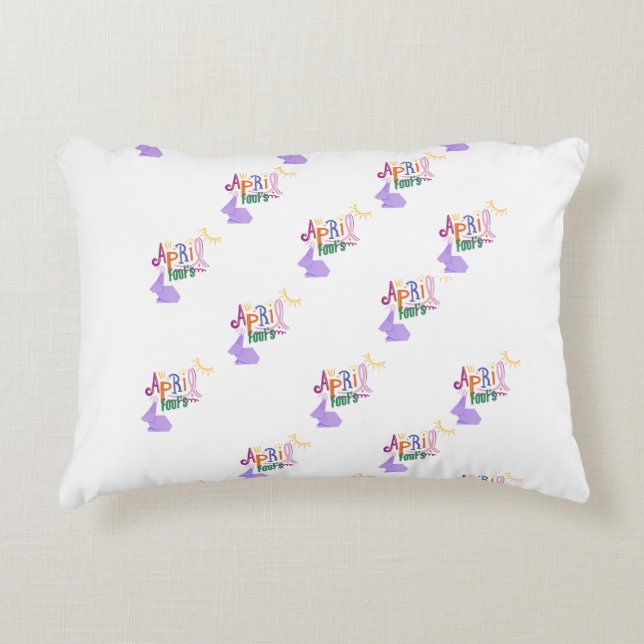 April Fools'  Prydnadskudde (Framsidan)