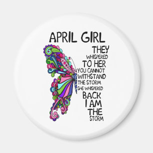 April Girl, hon viskade tillbaka jag är Storm Magnet