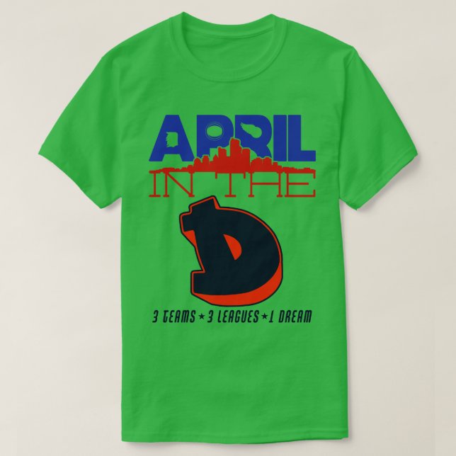 April i D Sports T Shirt (Design framsida)