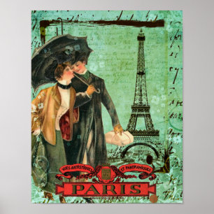 April i den Paris affischen Poster