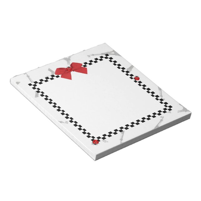 April i Paris 1 Anteckningsblock (Vinklad)