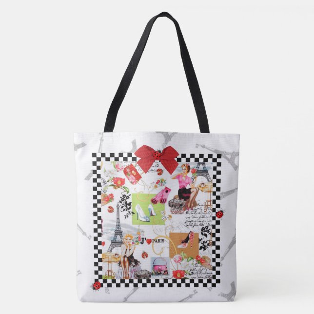 April i Paris 1 Tygkasse (Framsida)