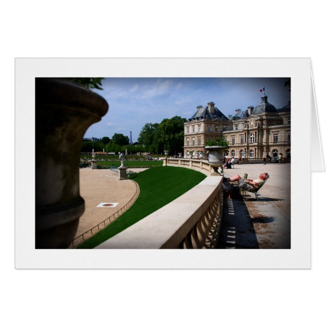 APRIL I PARIS HÄLSNINGSKORT (Framsidan Horizontal)