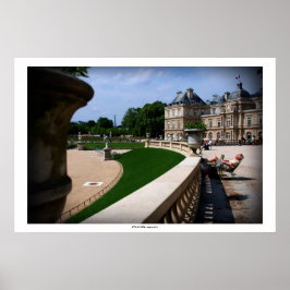 APRIL I PARIS POSTER