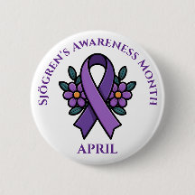 April is Sjögren's Awareness Month | Purple Ribbon