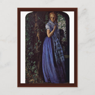 April Kärlek av Arthur Hughes Vykort