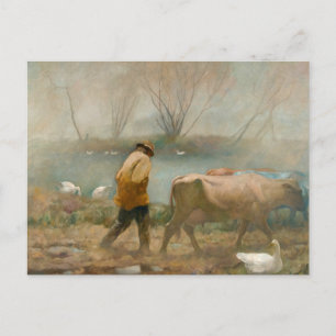 April Rain av Newell Convers Wyeth Helg Vykort
