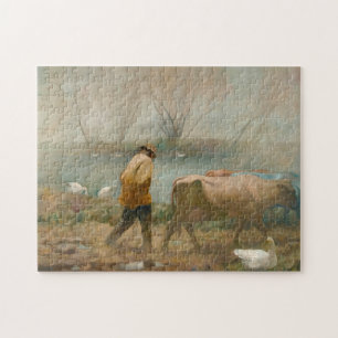 April Rain av Newell Convers Wyeth Pussel