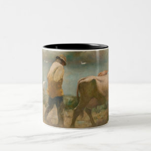April Rain av Newell Convers Wyeth Två-Tonad Mugg