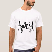 April – Säsongsbetonad typografidesign