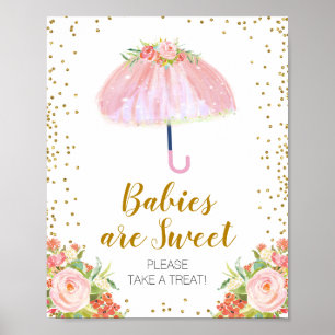 April Shower Spädbarn Is Sweet, ta en behandling Poster