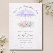 April Showers Bring May Flowers Baby Shower