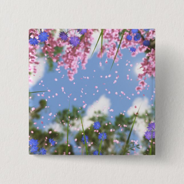 April Showers Button Knapp (Framsida)