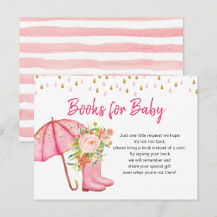 April Showers Hämta maj Flowers Bokar till Baby Vykort