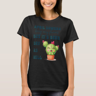 April Showers Hämta May Flowers Apparel T Shirt