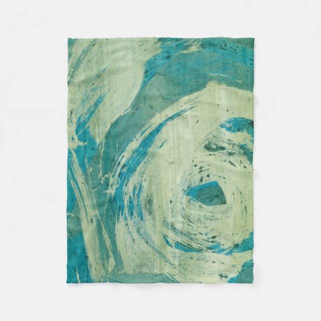 April Showers II Fleecefilt (Framsidan)