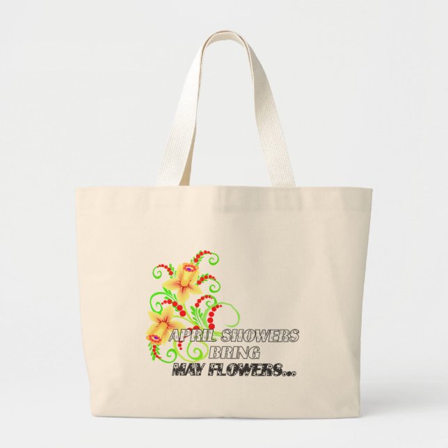 April Showers - Jumbo Tygkasse (Framsidan)