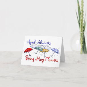 April Showers - kort