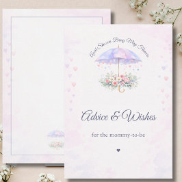 April Showers May Flowers Önskningar & Råd Kort