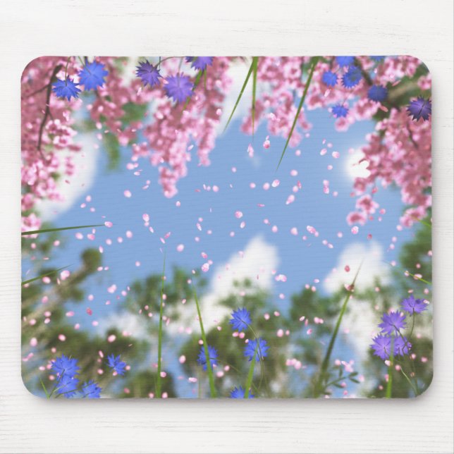 April Showers Mousepad Musmatta (Framsidan)