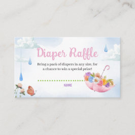 April Showers tar med sig maj Blommor Raffle Tilläggskort