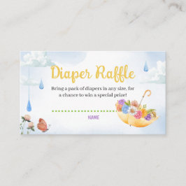 April Showers tar med sig maj Blommor Raffle Tilläggskort
