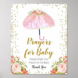 April Showers tar med sig maj-böner till baby Poster