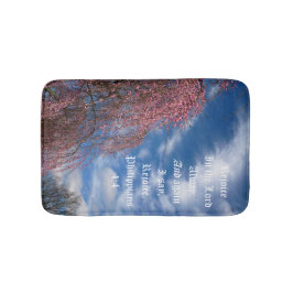 April Sky with Philippians 4:4 Badrumsmatta