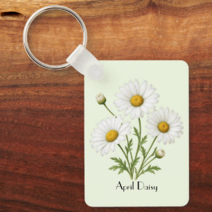 April Tusenskönor Blommor Nyckelring