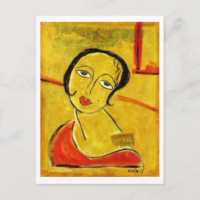 April-vykort Vykort (Framsida)