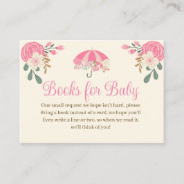 Aprilregn Ger Majblommor Böcker För Bebis Tilläggskort