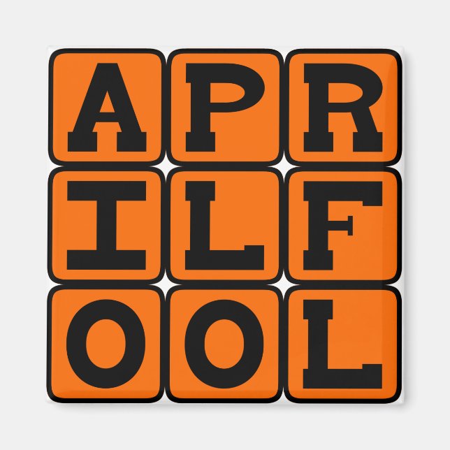 Aprilskämt Magnet (Framsidan)