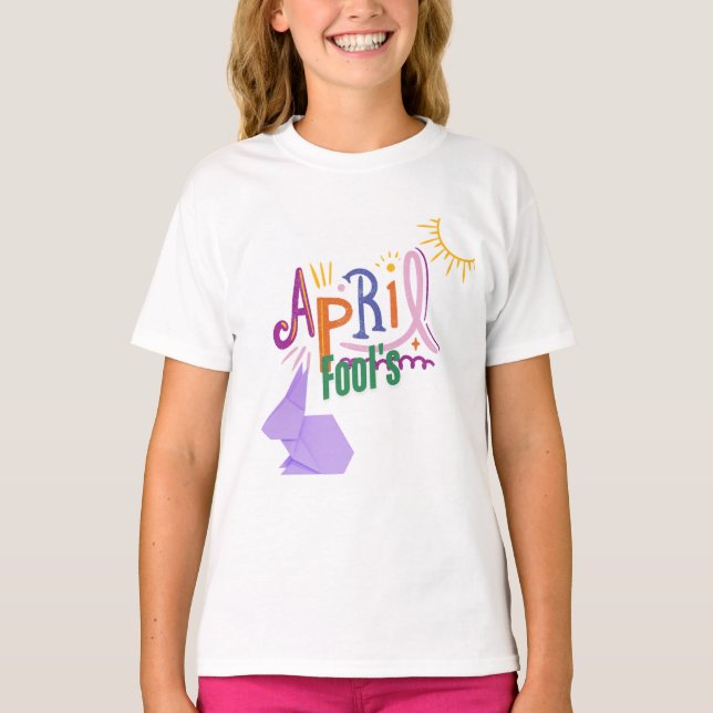 Aprilskämt T Shirt (Framsida)