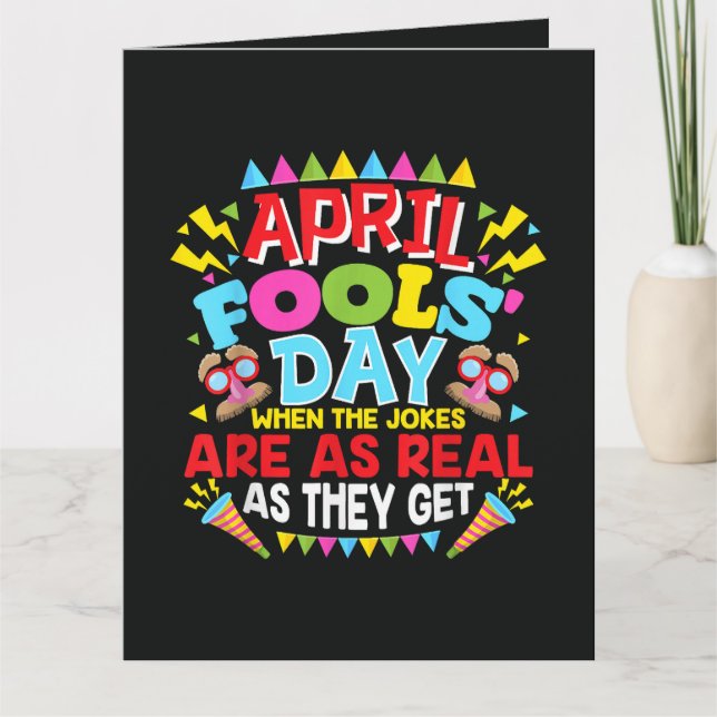 Aprilskämt Tack Kort (Framsida)