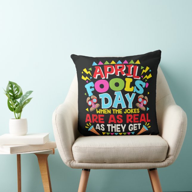 Aprilskämtets dag kudde (Stol)
