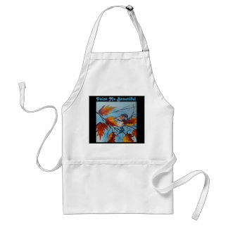 Apron Ann Hayes målar pixelfärg Förkläde