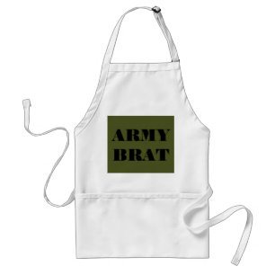 Apron Army Brat Förkläde