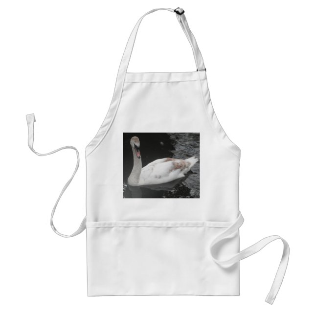 Apron Baby Svan Förkläde (Framsidan)