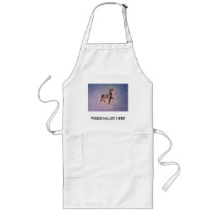 Apron, bibs - Petaluma Carousel Horse 2 Långt Förkläde