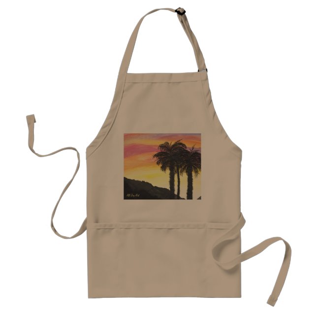 Apron "Desert Dream" av All Joy Art Förkläde (Framsidan)