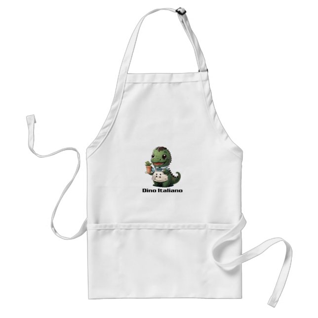 Apron - Dinosaur cook Förkläde (Framsidan)