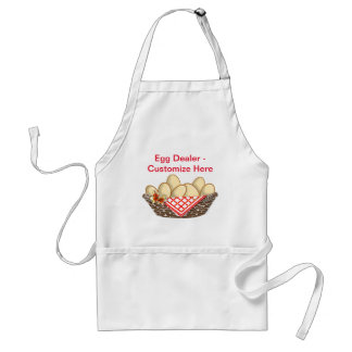 Apron, "Egg Dealer" - anpassa den Förkläde