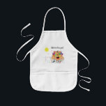 Apron för barn Personalize Barnförkläde<br><div class="desc">Apron för barn. Underbar personlig för Hanukkah,  födelsedag och vardag! Välj ditt favoritteckensnitt stil,  storlekt,  färg och text. "Shmutz" elak "lite " på jiddisch. Ja! Barn gör det!)</div>