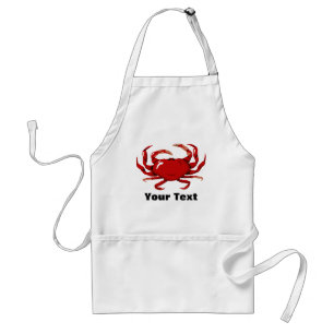 Apron för Red Crab-mall Förkläde