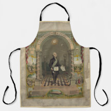 Apron - George Washington som frimurare