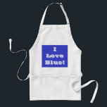 Apron I Kärlek Blue Förkläde<br><div class="desc">Apron I Kärlek Blue</div>