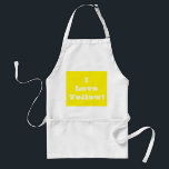 Apron I Kärlek Gult Förkläde<br><div class="desc">Apron I Kärlek Gult</div>