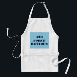 Apron Luft Force Retiree Förkläde<br><div class="desc">Apron Luft Force Retiree</div>